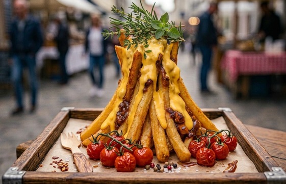 Long Fries - Cheddar szósz