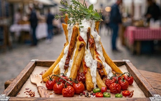 Long Fries - Fokhagymás tejföl